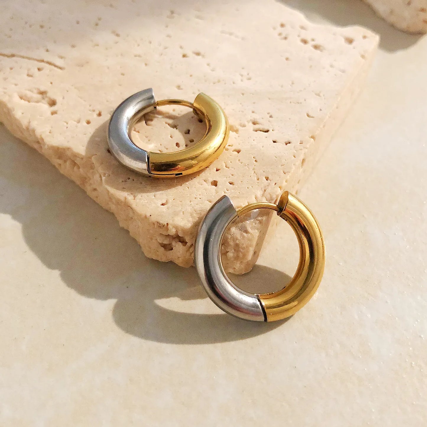 Dual Tone Hoops