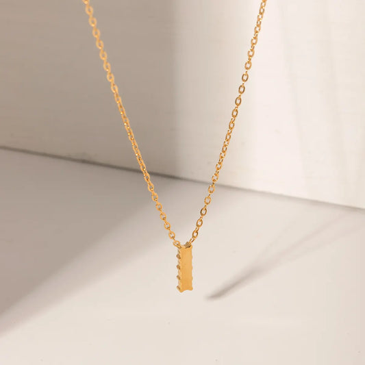 Four-Stone Bar Necklace