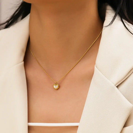 Honeydrop Heart Necklace