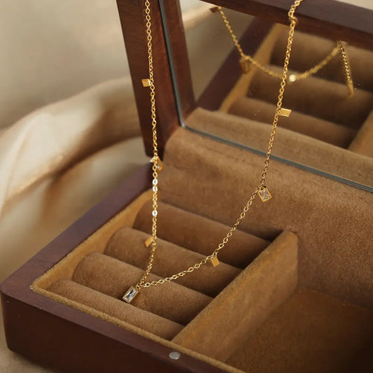 Dainty Prism Necklace