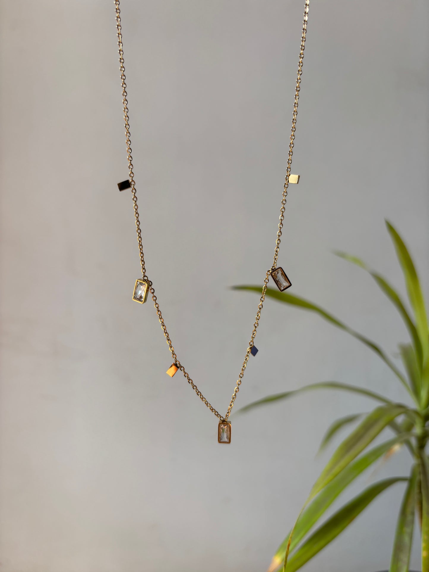 Dainty Prism Necklace