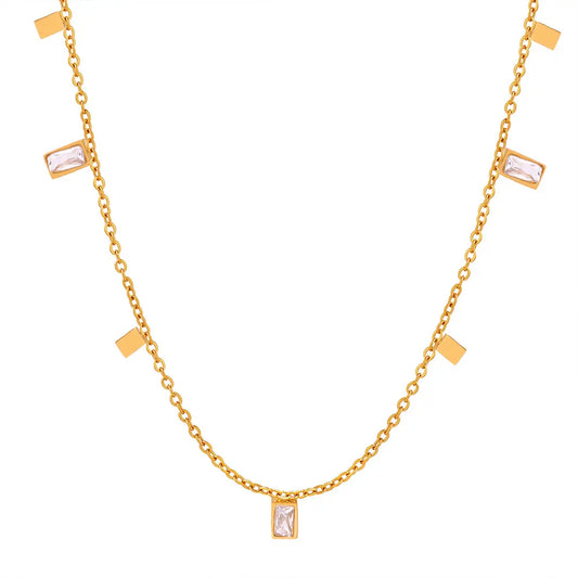 Dainty Prism Necklace