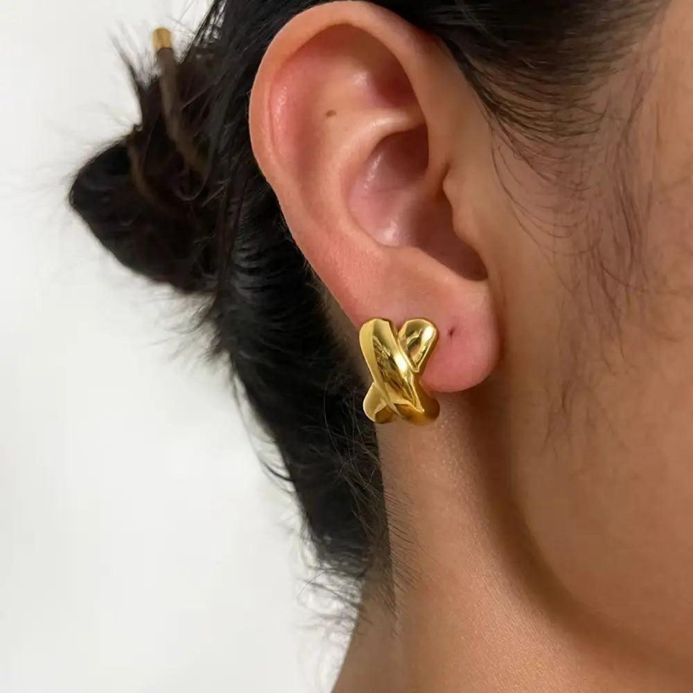 Luxe Knot Studs