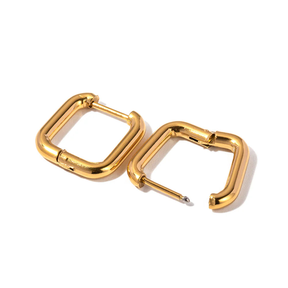Square Hoop Earrings