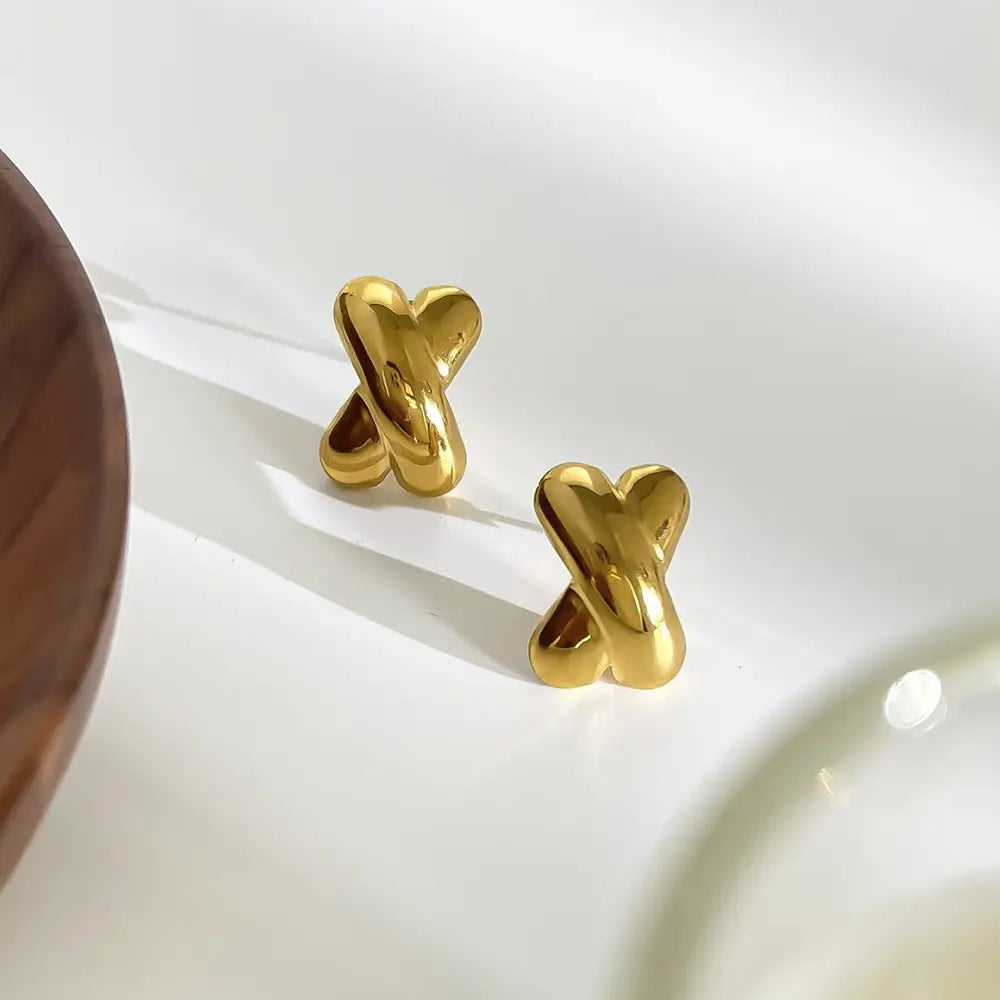 Luxe Knot Studs