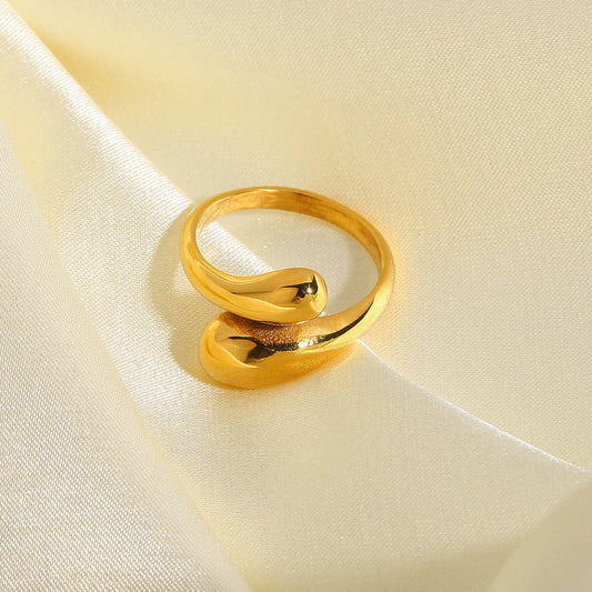 Molten Curve Ring