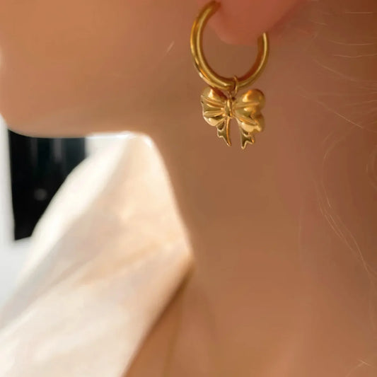 Bella Bow Hoops