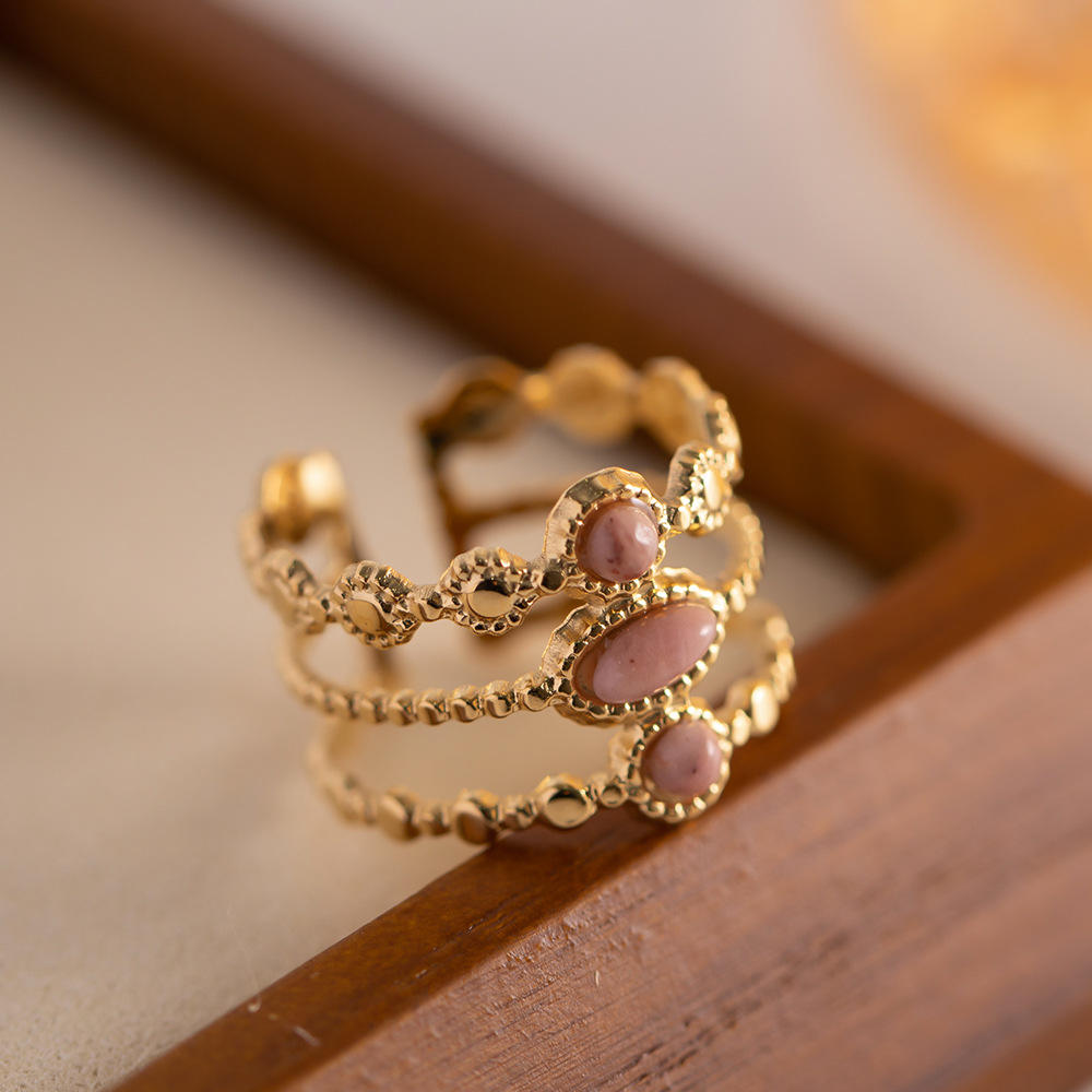 Roselle Stacked Ring