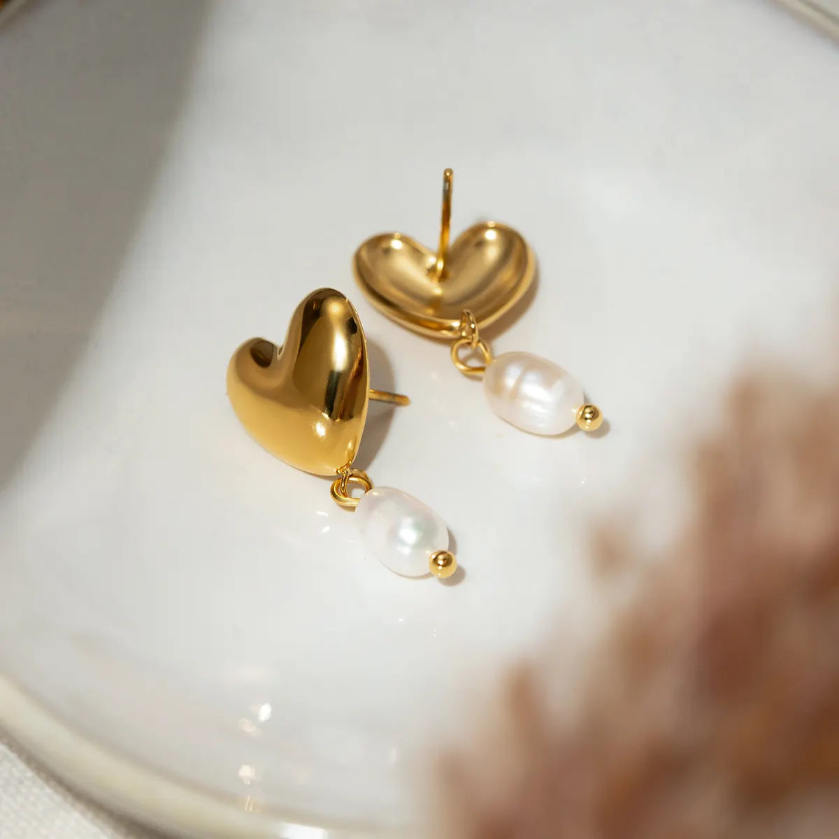 Pearl Heart Drops