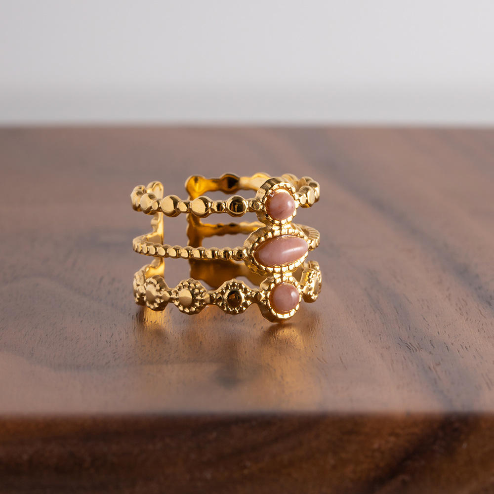 Roselle Stacked Ring