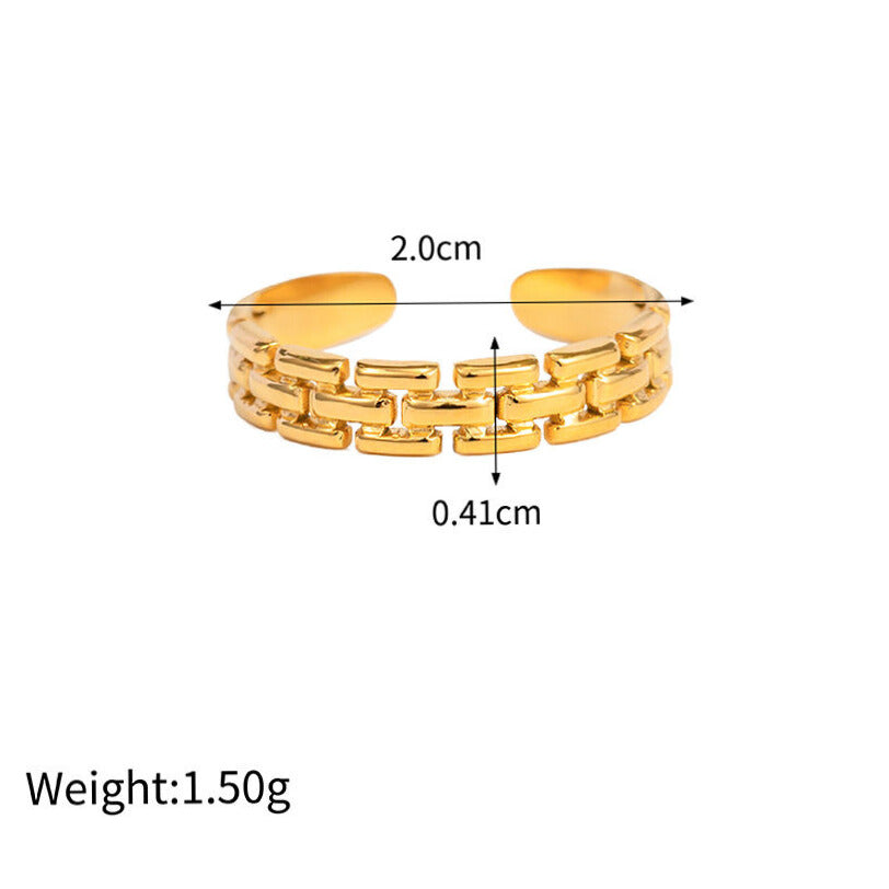 Link Luxe Ring