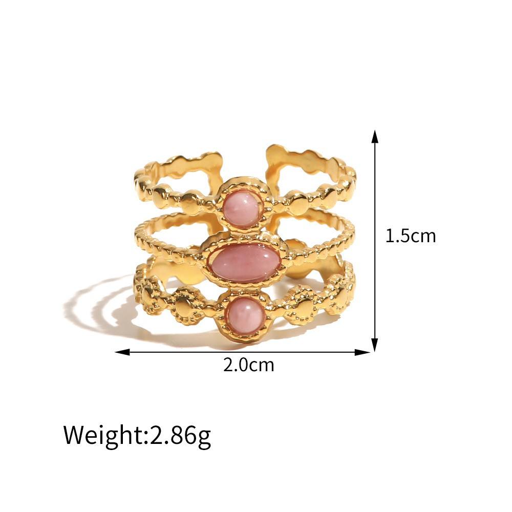 Roselle Stacked Ring